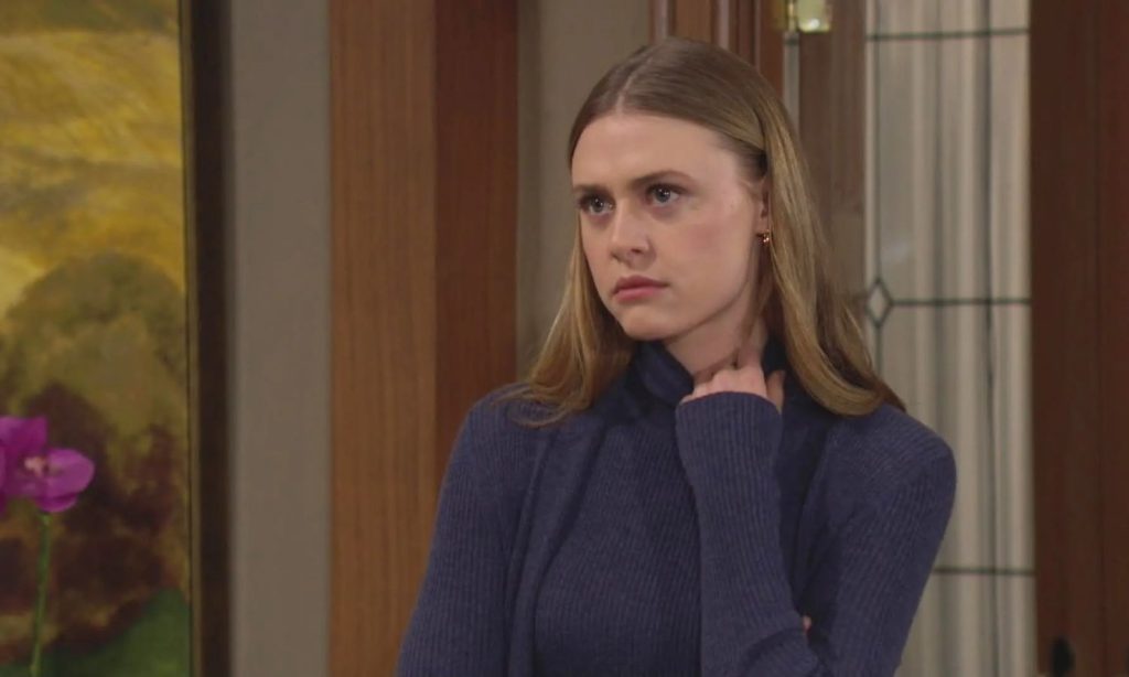 The Young and the Restless Spoilers - Claire is anxious