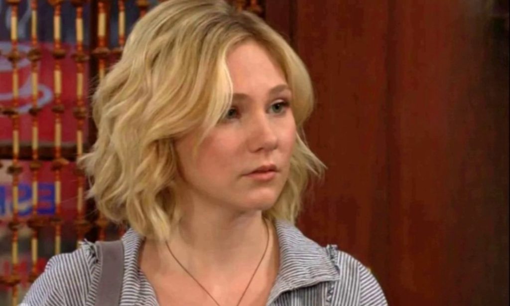 The Young And The Restless Comings And Goings - Lucy(Lily Brooks O’Briant)