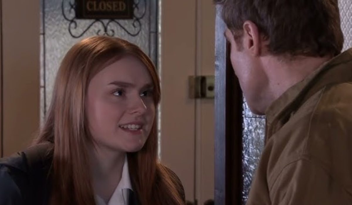 Coronation Street: Theo asks Millie to go home.